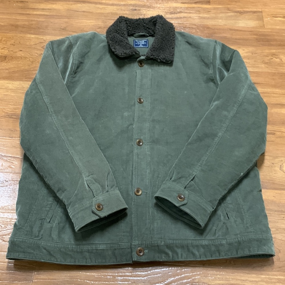 Abercrombie&Fitch Adirondack Fleece Sherpa Lined Trucker Jacket